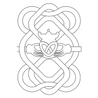 celtic knot border 005